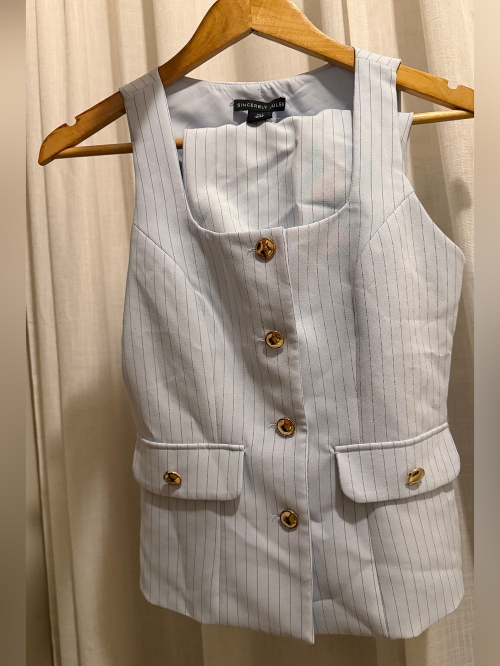 Baby blue Miniskirt set Sincerely Jules